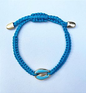 Pulseira búzios esmaltado