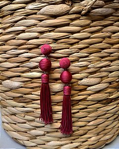 Brinco Tassel Ball