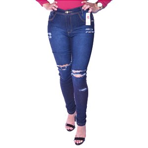 Calça Jeans Feminina Destroyed Stop Modas 5011