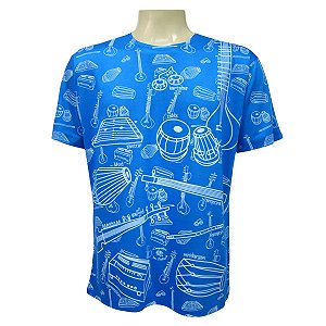 Camiseta Manga Curta - Instrumentos Indianos