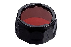 Filtro de Lente AD301 Fenix para Lanternas LD - Vermelho