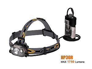 Lanterna para Cabeça Fenix HP30R Cinza - 1000 Lúmens