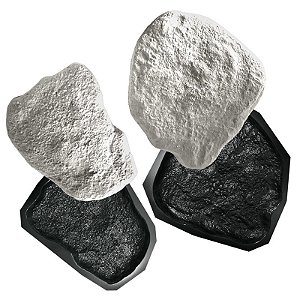 311 - Kit de Formas Pedra Moledo - 2 cavidades