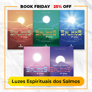 Combo: Luzes espirituais dos Salmos I, II, III, IV e V  (5 livros)