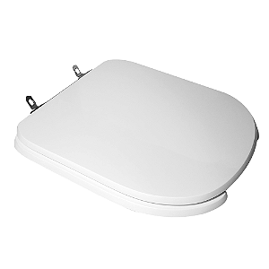 Assento Poliester com Abertura Frontal CREME Vogue Plus Conforto TONDO