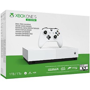 Xbox One S 1TB All Digital (versão sem leitor de disco)