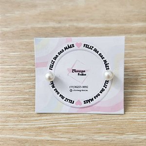 Brinco Pérola Dia das Mães