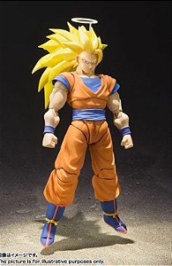 Boneco Oficial - Dragon Ball Z - SH Figuarts - Goku SSJ 3