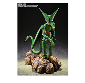 Boneco Oficial - Cell First Form - Dragon Ball Z - SH Figuarts - Bandai