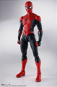 Boneco Oficial - Marvel - SH Figuarts - Spider-Man (Upgraded Suit) - No Way Home - Bandai