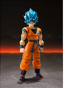 Figura Goku Super Saiyan Blue - Dragon Ball Super - SH Figuarts - Bandai