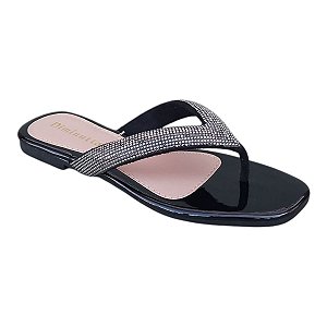 Chinelo de Dedo Com Strass