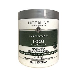 Hidraline Máscara Coco Professional Hidratação 1kg