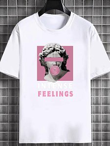 Camisetas Tshirt Camisão -  Michelangelo Intense Feelings Escultura Masculino Feminina- Academia ou Dia Dia