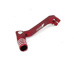 Pedal Cambio Alumínio Honda CRF230 2007 Vermelho Red