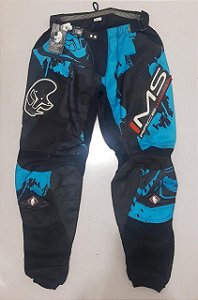 Calça De Motocross IMS 38 Azul Mostruário