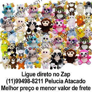Animais de pelúcia sortidos para grua com 80 unidades Mix2