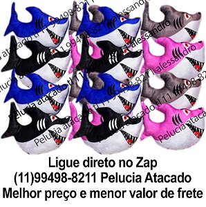 Tubarão De pelúcia sortidos para grua com 80 unidades Mix128