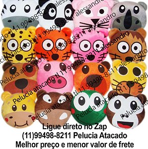 Almofada Selvagens De pelúcia sortidos para grua com 80 unidades Mix134