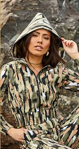 Jaqueta Camuflada Lily belle
