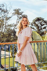 Vestido Viscose Liso Mix And Match Lesie Eva bella Mariah
