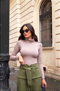 Blusa gola Canelada Lily belle