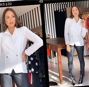 Blazer Lily belle Tweed Off White