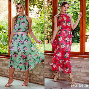 Vestido Midi Eva Bella Patricia