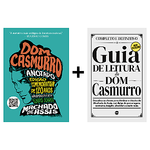 COMBO Dom Casmurro Anotado + Guia de Leitura do Dom Casmurro (GRÁTIS) - Promoção Especial AGOSTO 2024