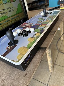 Arcade Fliperama Portátil 2 Jogadores - Super Mario