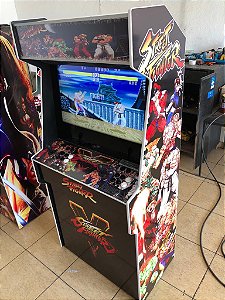 Arcade Fliperama Multijogos 32 Polegadas Slim - Street Fighter