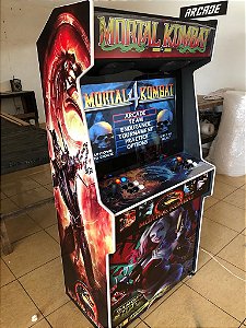 Arcade Fliperama Multijogos 32 Polegadas Slim - Mortal Kombat x Alerquina