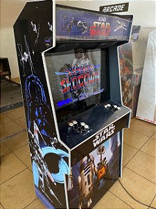 Arcade Fliperama Multijogos 32 Polegadas Slim - Star Wars