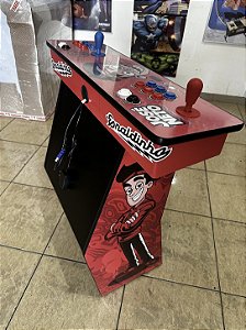 Arcade Fliperama Portátil com Pedestal 2 Jogadores - Personalizado