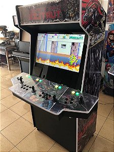 Arcade Fliperama Multijogos 32 Polegadas - 4 Players - Tartarugas Ninja