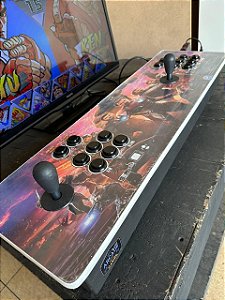Arcade Fliperama Portátil 2 Jogadores - Vingadores