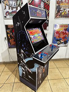 Fliperama Multijogos 22'' Controle Externo - Tema Star Wars