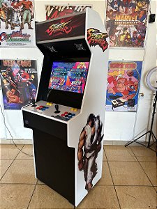 Fliperama Multijogos 22p - Tema Personalizado