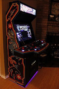 Arcade Premium Fliperama 32 Polegadas 4 Players - Intergalatic