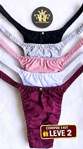 Calcinhas Lolitas Fitness - Kit Basic com 5 unidades - Ed Limitada