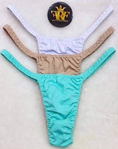 Calcinhas Lolitas Fitness - Trio Pistache - Ed Limitada