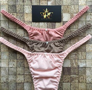 Calcinhas Lolitas Fitness Trio Trés Chic - Ed Limitada Rio Fashion Fitness