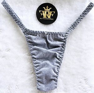 Calcinha Lolita Fitness - Cinza Yoga