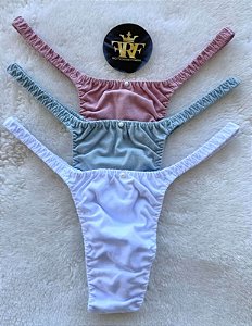Calcinhas Lolitas Fitness - Trio Melatonina - Ed Limitada Rio Fashion Fitness
