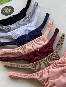 Calcinhas Lolitas Fitness - Kit Rio com 8 Unidades