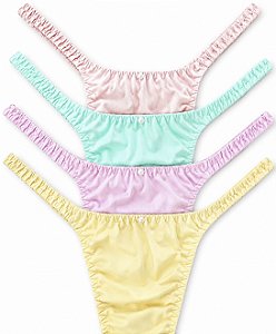 Calcinhas Lolitas Fitness - Kit Sereia com 4 unidades - Ed Limitada Rio Fashion Fitness