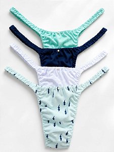 Calcinhas Lolitas Fitness - Kit Energy com 4 unidades - Ed Limitada