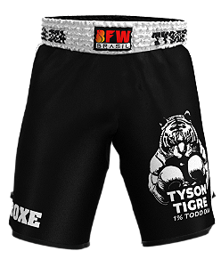 Calção Boxe Tyson Tigre Edição Limitada