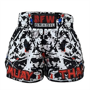 Short Muay Thai Calção Tailandês Unissex - Muay Thai ART