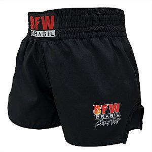 Short Muay Thai Tailandês Básico Unissex - BFW